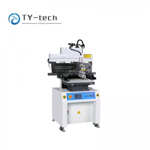 Impressora de estêncil semiautomática TYtech SMT PCB máquina de impressão em pasta semiautomática S400