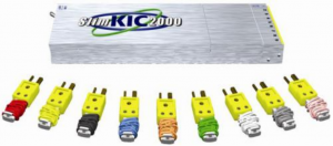 具有 9 個通道的 SlimKIC2000 熱分析儀