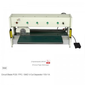 PCB V-cut Machine TY-1A